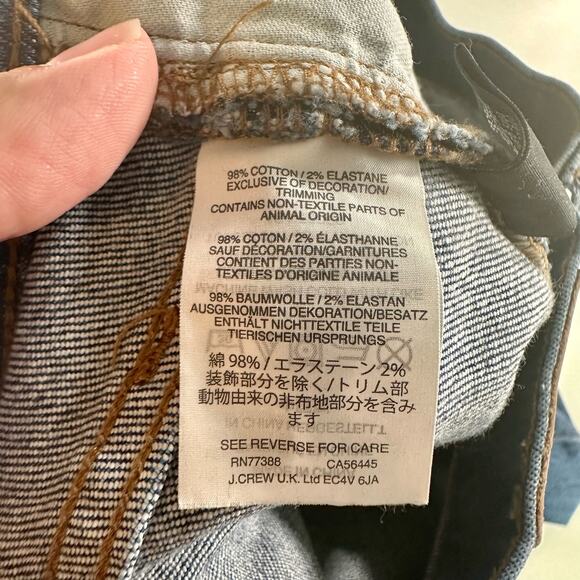 Madewell Women's 25 The High-Rise Slim BoyJean Medium Wash Stretch Denim - Picture 5 of 9